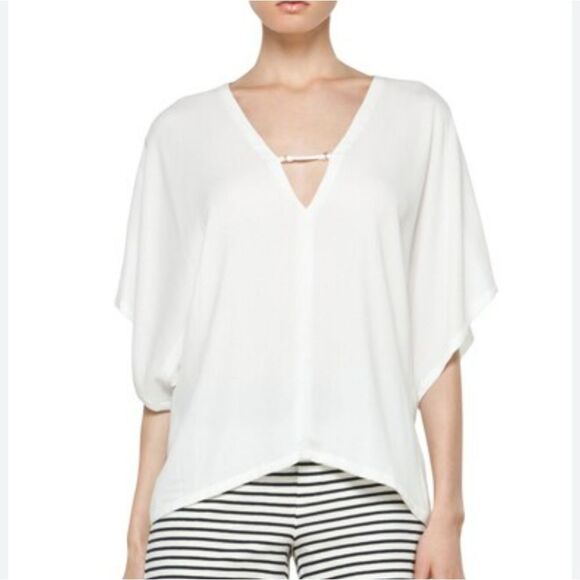 A.L.C. -1668 Abbey Top‎ in White Women's size XS - Picture 1 of 11